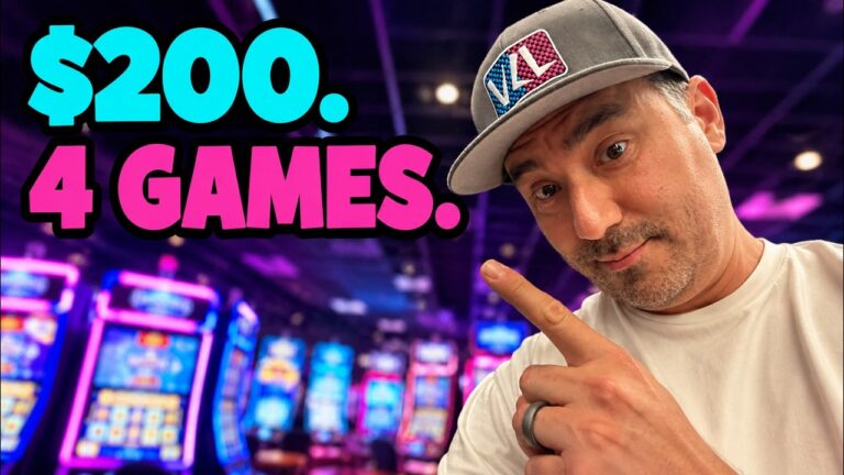 Can $200 on 4 Classic Slots Still Pay Off in Las Vegas?
