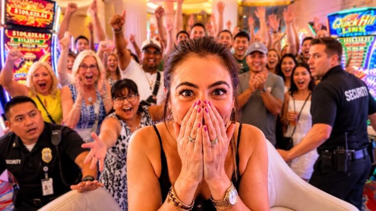 Casino Security Panicked When My FULLSCREEN WIN Had Everyone ROARING!!