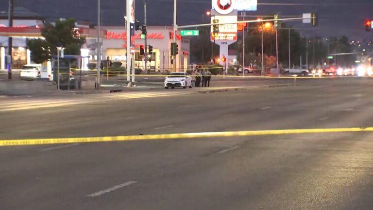Coroner identifies woman shot while waiting at East Las Vegas intersection