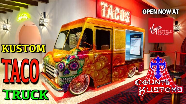 Count’s Kustoms Taco Truck for Lucia Mexican Grill at Virgin Hotels Las Vegas