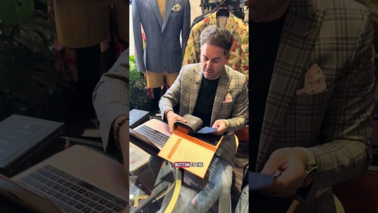 Custom Italian luxury suits in Las Vegas handmade at Gaetano Fashion gift for bachelors party