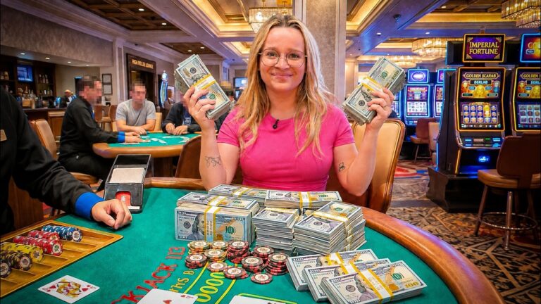 Cutie Plays EASY Blackjack Strategy In Las Vegas!