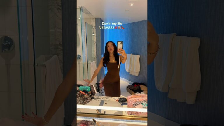 DAY IN MY LIFE IN VEGAS💋🎰👠 #dayinmylife #diml #vlog #vegas #vacation #lifestyle #family #shorts
