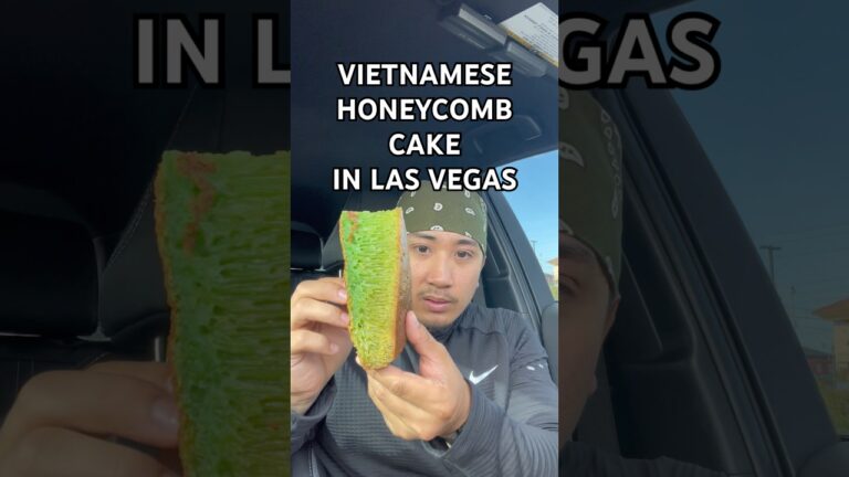 Dakao in Las Vegas has honeycomb cake aka Banh bo nuong. #lasvegas #food #vietnamese #eat #viral