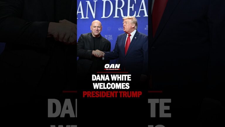 Dana White Introduces President Trump in Las Vegas