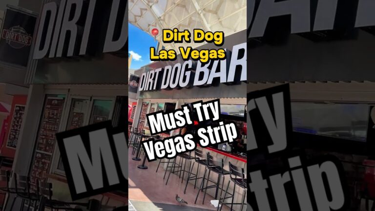 Dirt Dog Las Vegas at The Grand Bazaar Shops on The Strip#vegas #lasvegas #vegasfood #hotdog #travel