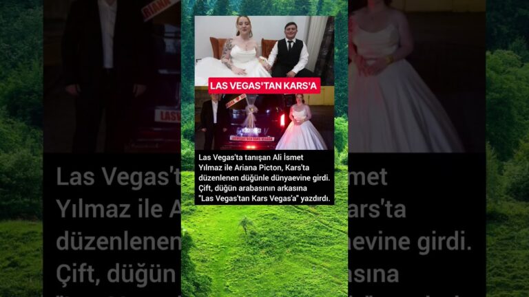 Dünyayı gezdi ruh eşini Las Vegas’ta buldu #düğün #gelindamat #dans #gelindamatdansı #lasvegas