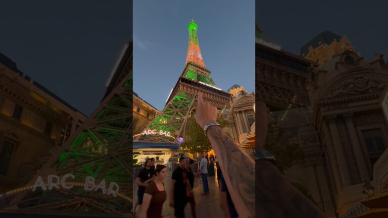 Eiffel Tower Observation Deck at Paris Las Vegas – Paris Las Vegas Hotel & Casino #CaesarsPartner