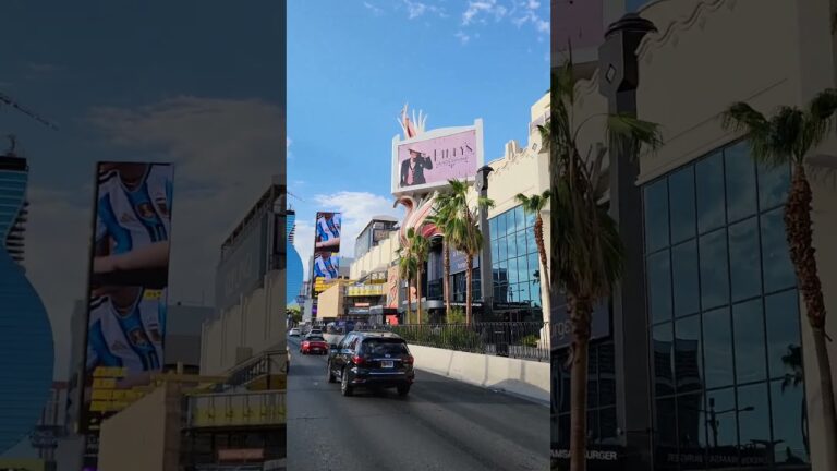 El atardecer perfecto manejando por el Strip de Las Vegas🌅#vegas #shorts #trending #youtube #sunset