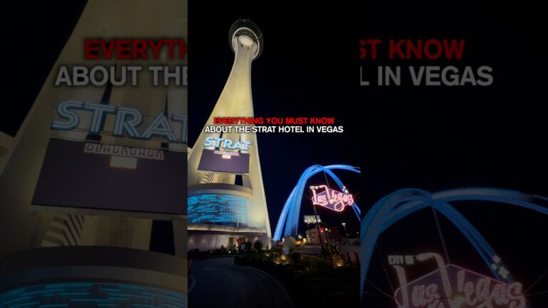 Everything You Need To Know About The STRAT Hotel in Las Vegas #HostedByTheSTRAT