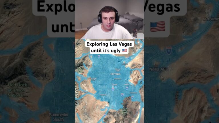 Exploring Las Vegas until it’s ugly 🇺🇸 #travel #googleearth #usa #geoguessr #lasvegas