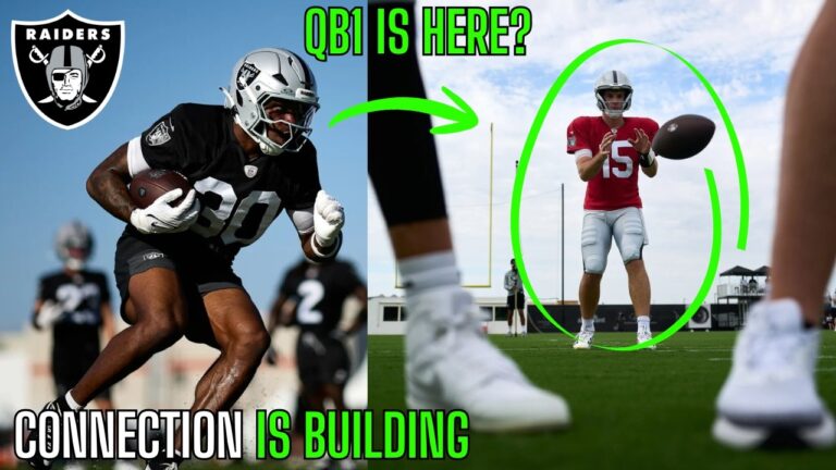 FERNANDO MENDOZA Gets 1st Team Reps At Las Vegas Raiders Training Camp… | Day 9 Highlights |