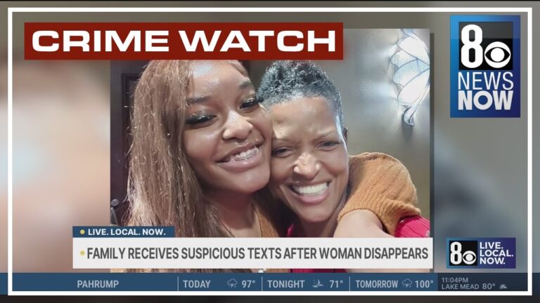 Family receives mysterious texts after woman goes missing in Las Vegas