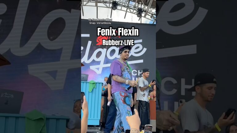 Fenix Flexin Performing Rubberz LIVE in Las Vegas! #trending #viral #fenixflexin #lasvegas #summer