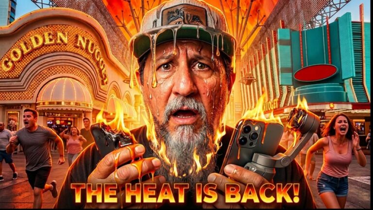 Fremont Street Las Vegas Right Now! – The Heat Is Back!