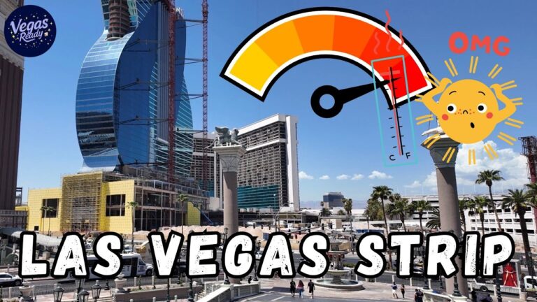 Hot Hot Hot! Friday Morning Las Vegas Strip Walking Tour – Backstreet Boys, Vegas Sign & More