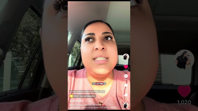 Huge hotel scam in Las Vegas AI generated fake hotel luring in guests to stay at dirty OYO fraud