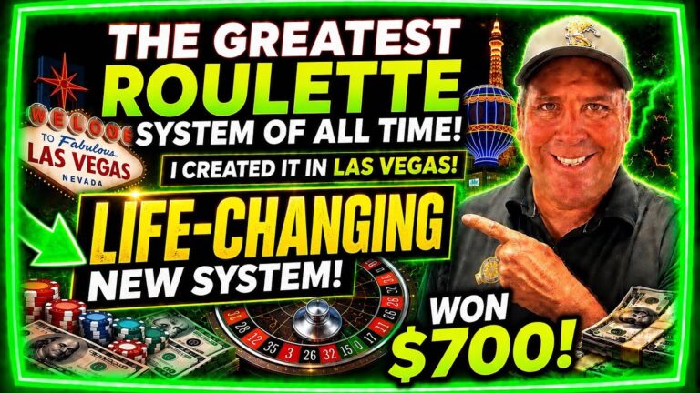 I CREATED THE BEST ROULETTE SYSTEM EVER IN LAS VEGAS! #best #roulette #system #viral #money #trend