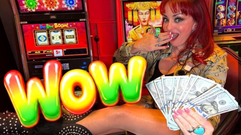 I FOUND THE COOLEST SLOTS IN LAS VEGAS & Won Big!! #lasvegas