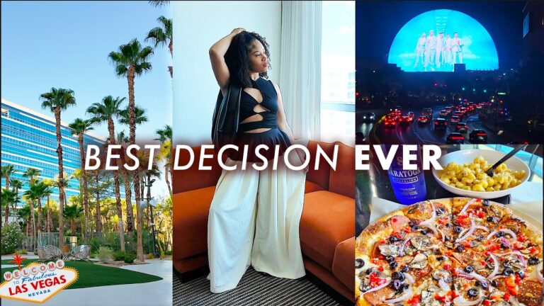 I Flew to Las Vegas Alone for 36 Hours…and this Happened ✨ (FINALLY MADE IT)