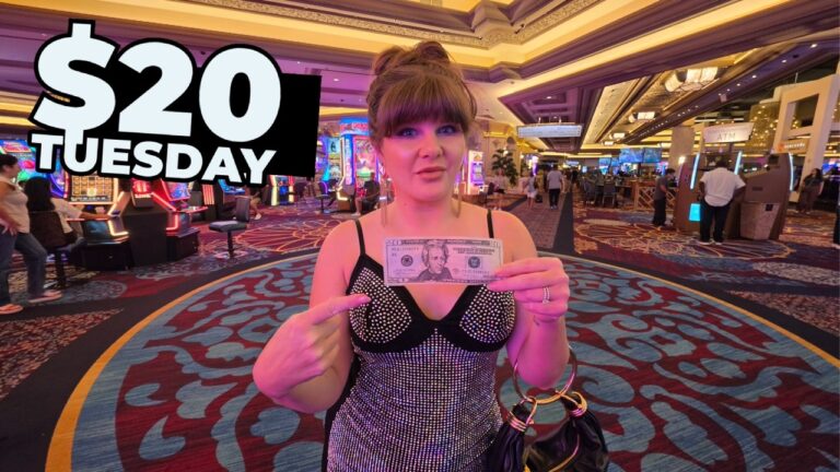 I Put $20 in 10 Slot Machines at Mandalay Bay Las Vegas!
