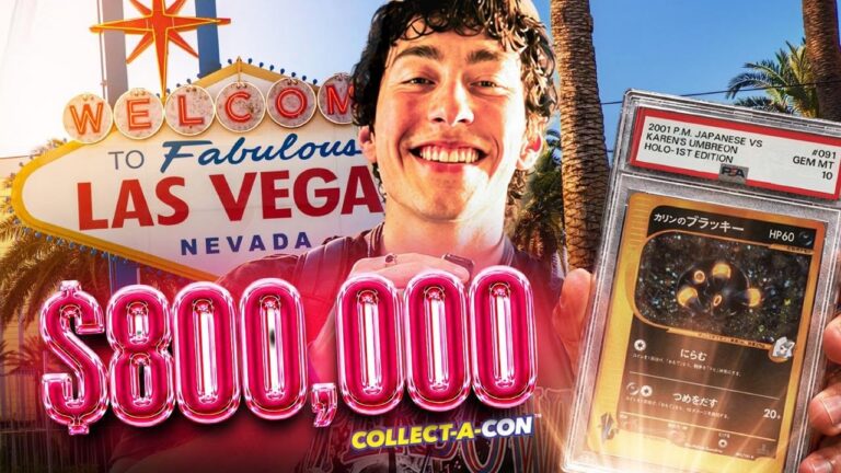 I SPENT OVER $800,000 ON POKÉMON CARDS IN LAS VEGAS (Buyer POV)