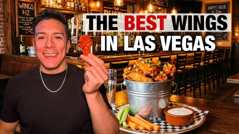 I Tried the 5 BEST Wing Spots in Las Vegas 🔥🍗