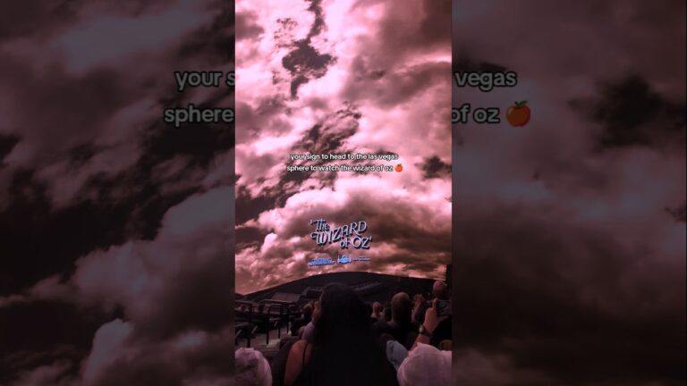 I went to the Las Vegas Sphere so you don’t have to! #lasvegas #lasvegassphere #wizardofoz #fyp