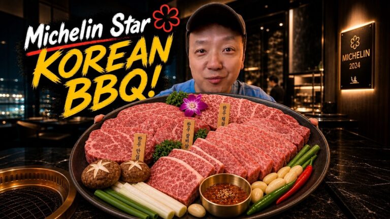 INSIDE America’s ONLY Michelin Star KOREAN STEAKHOUSE BBQ in Las Vegas! 🥩🔥