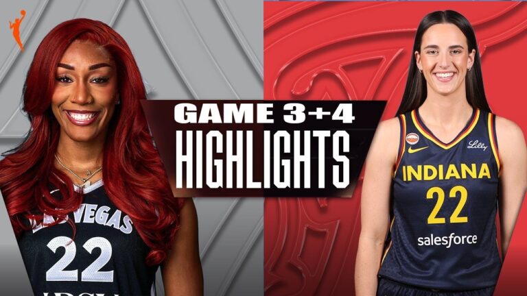 Indiana Fever vs Las Vegas Aces Game 3rd+4th Highlights Aug 06 ,2026 WNBA Season 2026.