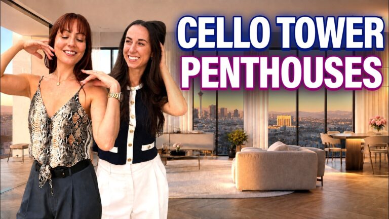 Inside Cello’s $8M Penthouses | Las Vegas’ Newest Luxury High-Rise