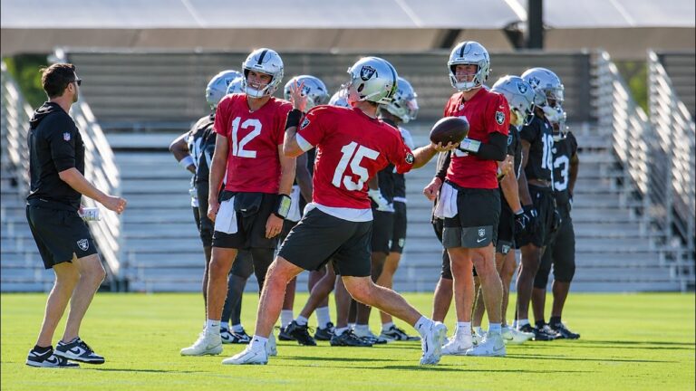 Inside Raiders Training Camp | Fernando Mendoza, Kirk Cousins & Maxx Crosby in 4K