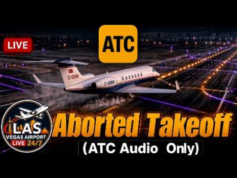 Jet Skids Off Runway During Aborted Runway Into Dirt At LAS Vegas Airport. SkyCare Westwind, C-GIAW.