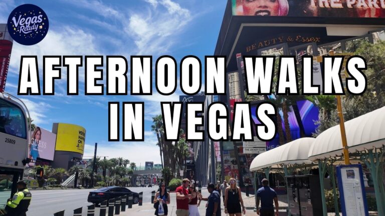 Keeping Cool On The Las Vegas Strip – End Of Summer Walks In August 2026