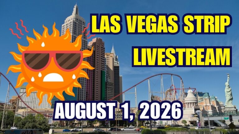 LAS VEGAS STRIP LIVE! HOT SATURDAY NIGHT