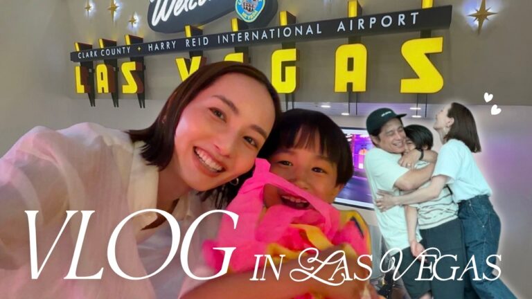 【LAS VEGAS VLOG】子連れでラスベガスってどう？家族5人で行ってみたら最高すぎた🇺🇸