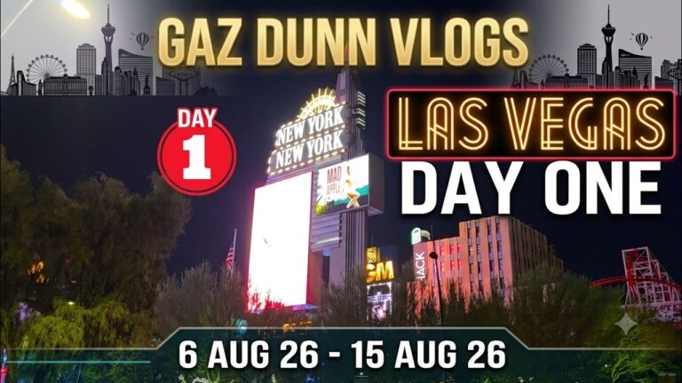 LAS VEGAS VLOGS – AUG 26- DAY ONE  06 AUG 26 – VIRGIN UPPER CLASS & NYNY