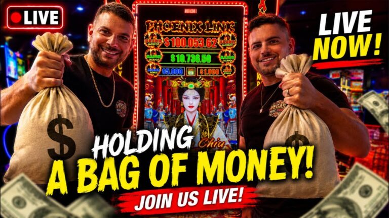 LIVE AT THE ARIA! 🎰 Hunting the $100k GRAND Jackpot!