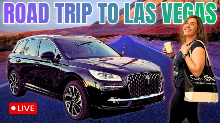 🔴LIVE: Daytime Road Trip: LA to Las Vegas | Kick Back & Chat with Friends | Lincoln Corsair PHEV
