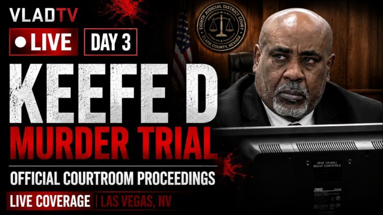 LIVE: Keefe D Murder Trial Day 3 | Official Courtroom Proceedings | Las Vegas