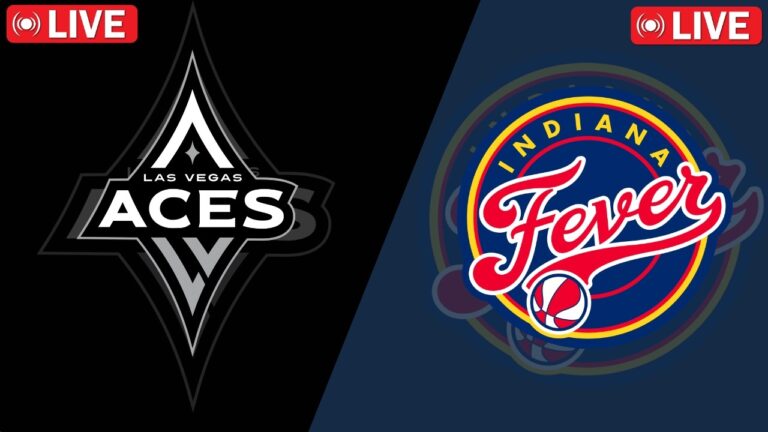 LIVE | Las Vegas Aces Vs Indiana Fever | WNBA