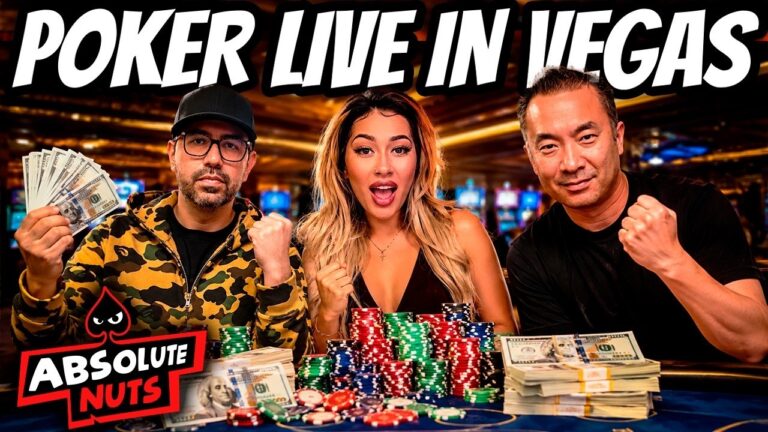 LIVE POKER in Las Vegas – Absolute Nuts! – The Venetian Resort – No Limit Texas Holdem – #poker
