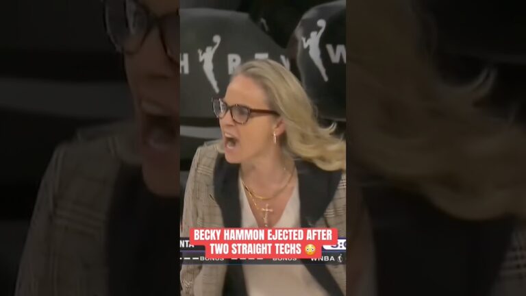Las Vegas Aces HC Becky Hammon EJECTED during Aces vs. Dream