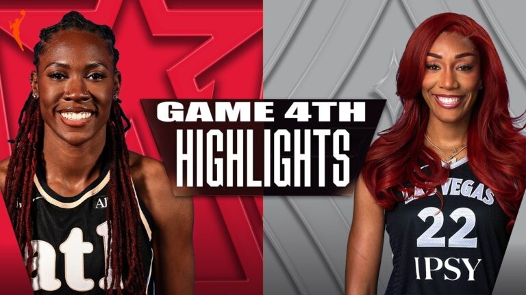 Las Vegas Aces vs Atlanta Dream Game 4th Highlights Aug 18 ,2026 WNBA Season 2026 .