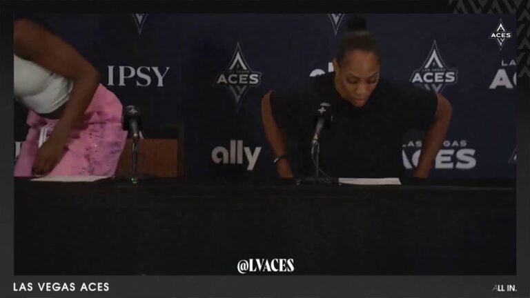 Las Vegas Aces vs Atlanta Dream Postgame
