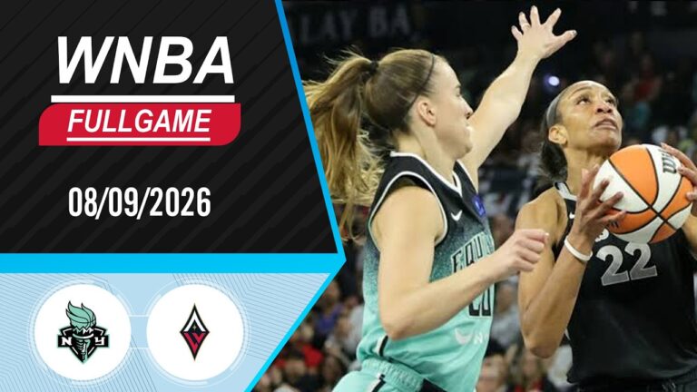 Las Vegas Aces vs New York Liberty Full Game Aug 09, 2026 | WNBA 2026