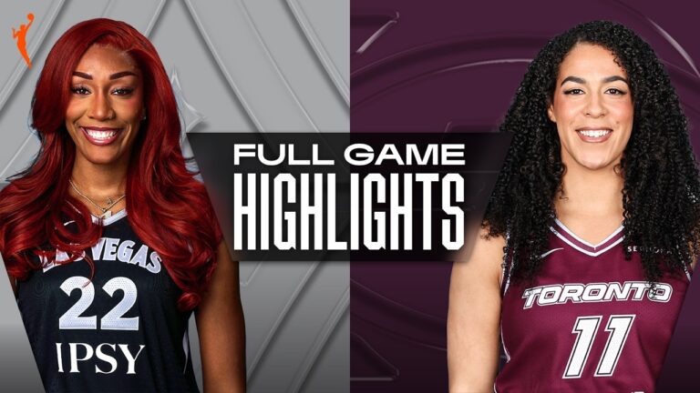 Las Vegas Aces vs. Toronto Tempo | FULL GAME HIGHLIGHTS | August 23, 2026