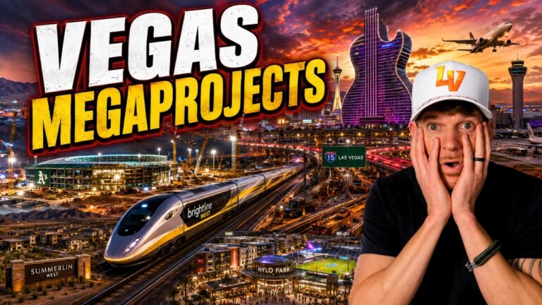 Las Vegas Biggest Megaprojects… Crazy Changes Coming and How They’ll Impact Living in Vegas