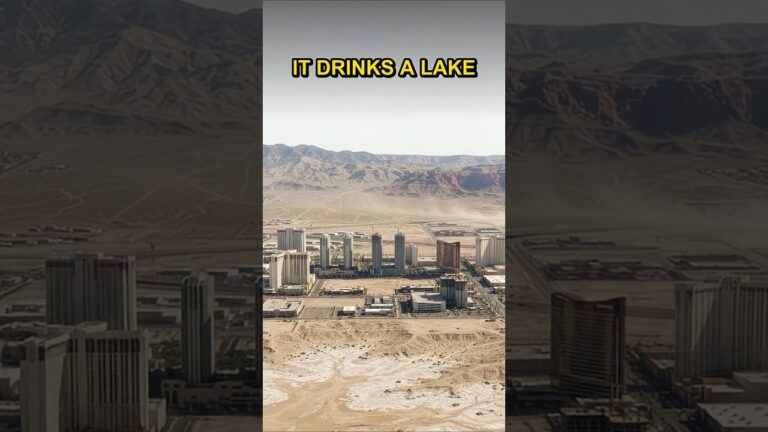 Las Vegas Drilled A New Straw Under Lake Mead #engineering #lasvegas