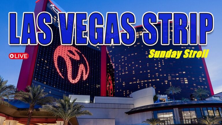 🫶🏼😍Las Vegas Live Sunday Stroll! #walking #relaxing #sundaystroll #irl #lasvegas